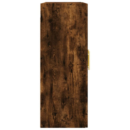 Wandschränke 2 Stk. Räuchereiche Holzwerkstoff