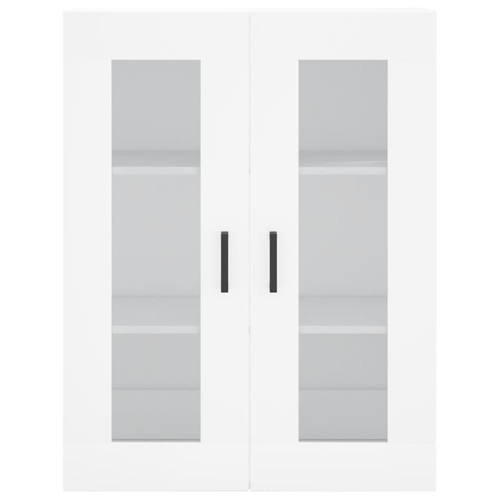 Highboard Weiß 69,5x34x180 cm Holzwerkstoff