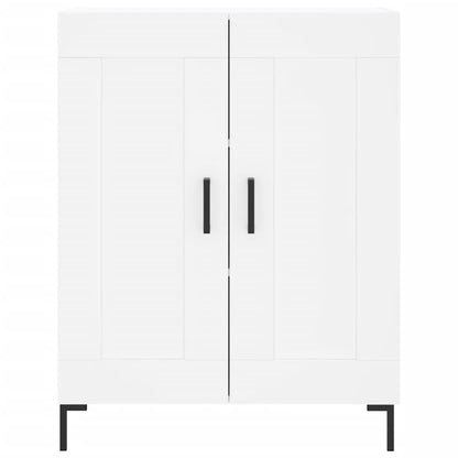 Highboard Weiß 69,5x34x180 cm Holzwerkstoff