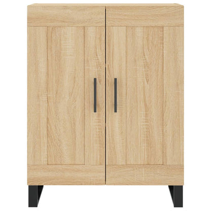 Highboard Sonoma-Eiche 69,5x34x180 cm Holzwerkstoff
