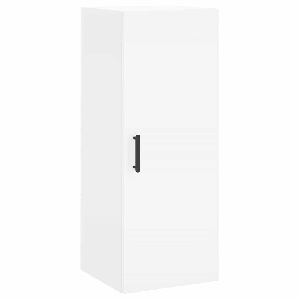 Highboard Weiß 34,5x34x180 cm Holzwerkstoff