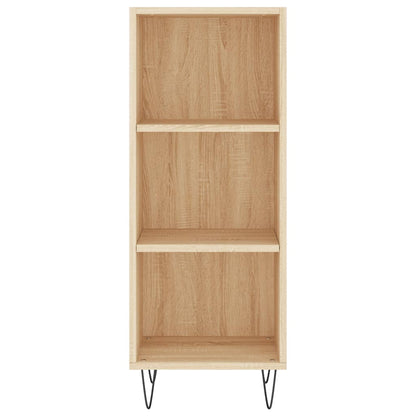Highboard Sonoma-Eiche 34,5x34x180 cm Holzwerkstoff