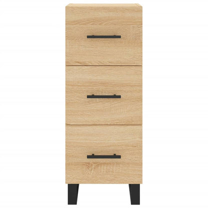 Highboard Sonoma-Eiche 34,5x34x180 cm Holzwerkstoff