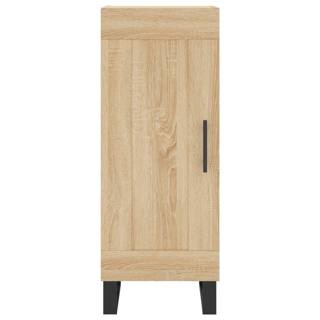 Highboard Sonoma-Eiche 34,5x34x180 cm Holzwerkstoff