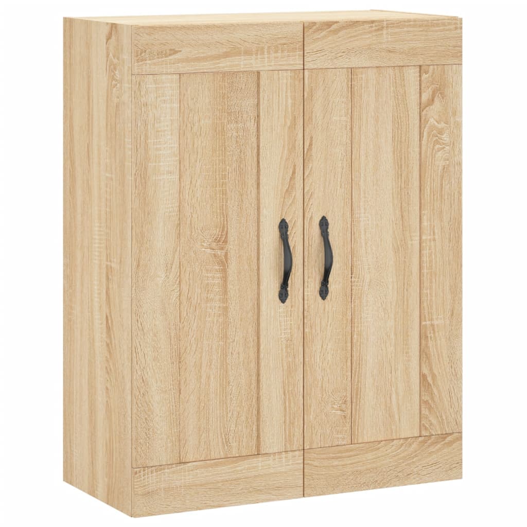 Highboard Sonoma-Eiche 69,5x34x180 cm Holzwerkstoff