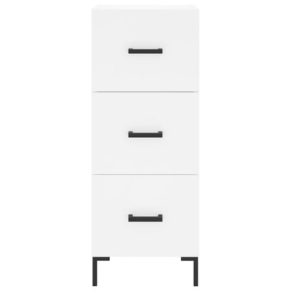 Highboard Weiß 34,5x34x180 cm Holzwerkstoff