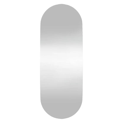 Wandspiegel 15x40 cm Glas Oval