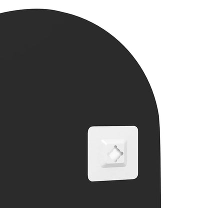 Wandspiegel 15x40 cm Glas Oval