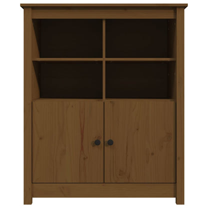 Sideboard Honigbraun 83x41,5x100 cm Massivholz Kiefer