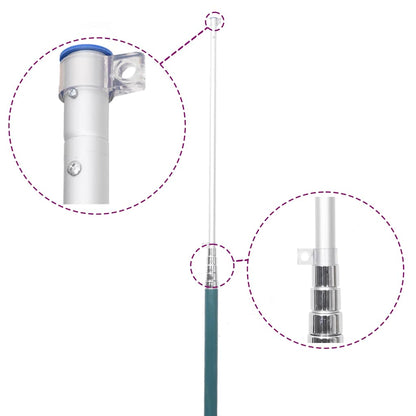 Flagge Spaniens mit Mast 5,5 m Aluminium