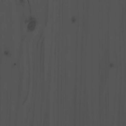 Schreibtisch Grau 110x50x75 cm Massivholz Kiefer