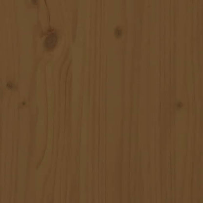 Highboard Honigbraun 89x40x116,5 cm Massivholz Kiefer