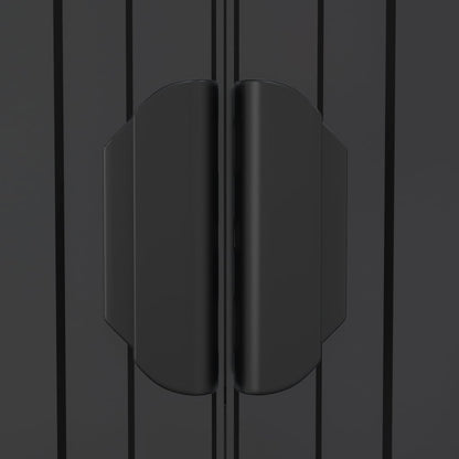 Geräteschuppen Anthrazit 192x689x223 cm Verzinkter Stahl