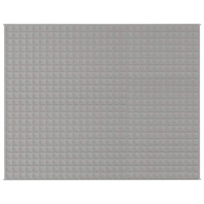 Gewichtsdecke Grau 235x290 cm 11 kg Stoff