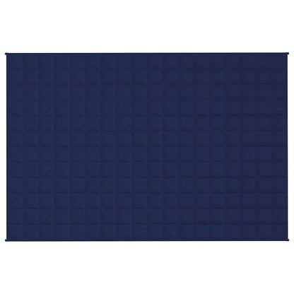 Gewichtsdecke Blau 120x180 cm 5 kg Stoff
