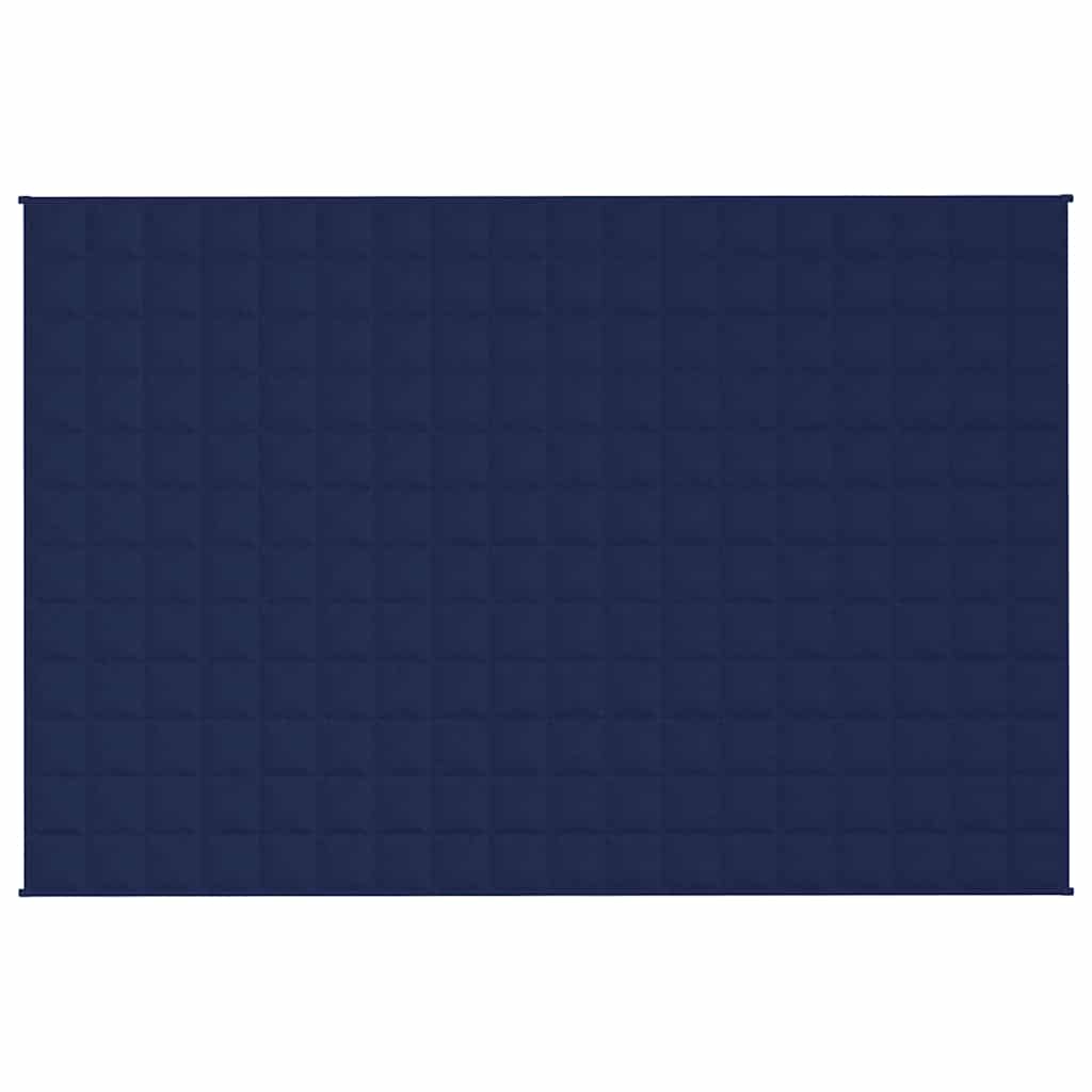 Gewichtsdecke Blau 120x180 cm 9 kg Stoff