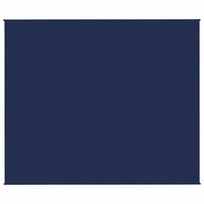 Gewichtsdecke Blau 220x260 cm 11 kg Stoff