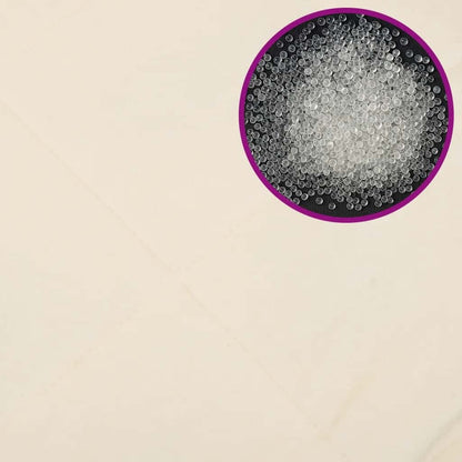 Gewichtsdecke Hellcreme 150x200 cm 11 kg Stoff