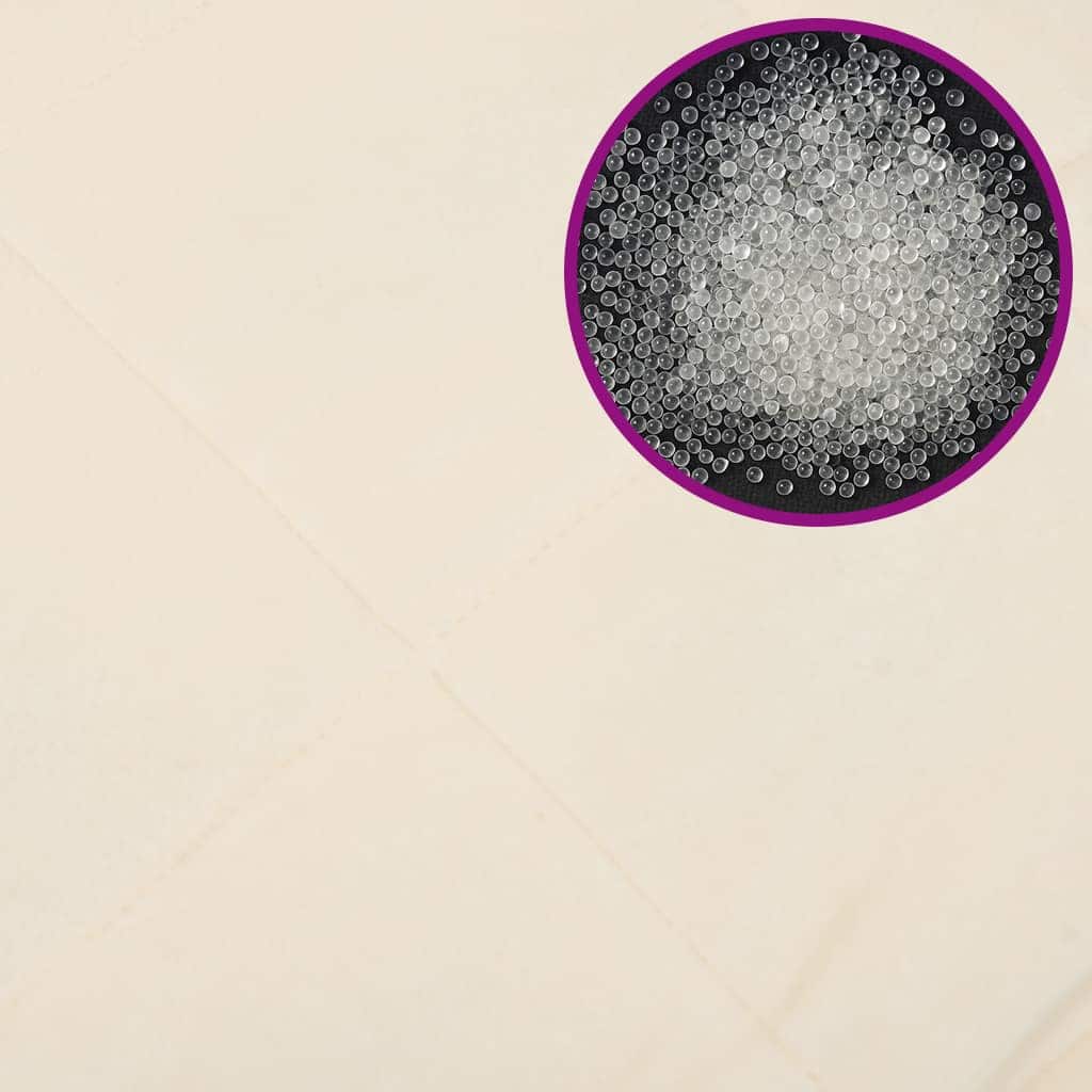 Gewichtsdecke Hellcreme 155x220 cm 11 kg Stoff