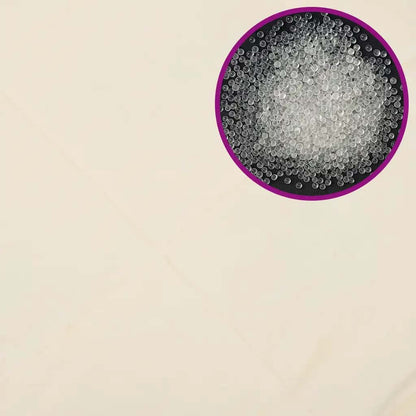 Gewichtsdecke Hellcreme 200x200 cm 9 kg Stoff