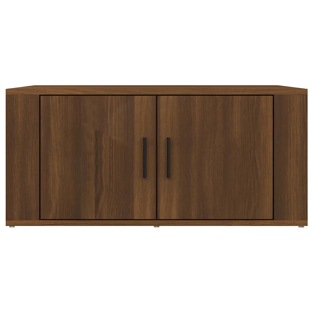 Couchtisch Braun Eichen-Optik 80x50x36 cm Holzwerkstoff