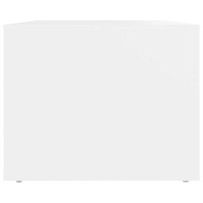 Couchtisch Weiß 80x50x40 cm Holzwerkstoff