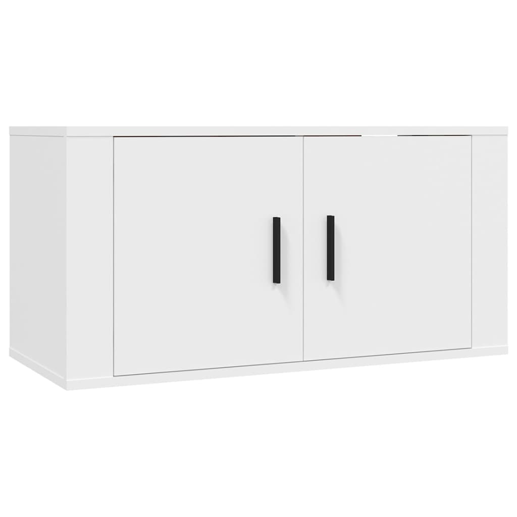 TV-Wandschrank Weiß 80x34,5x40 cm