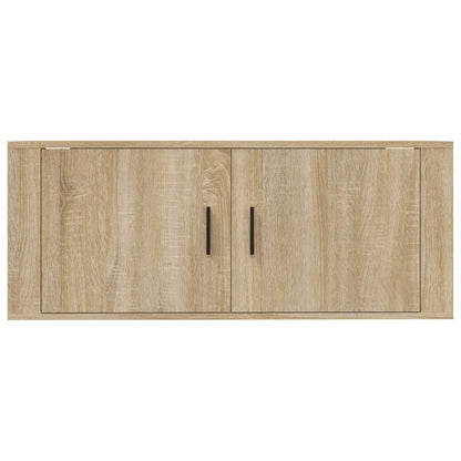 TV-Wandschrank Sonoma-Eiche 100x34,5x40 cm