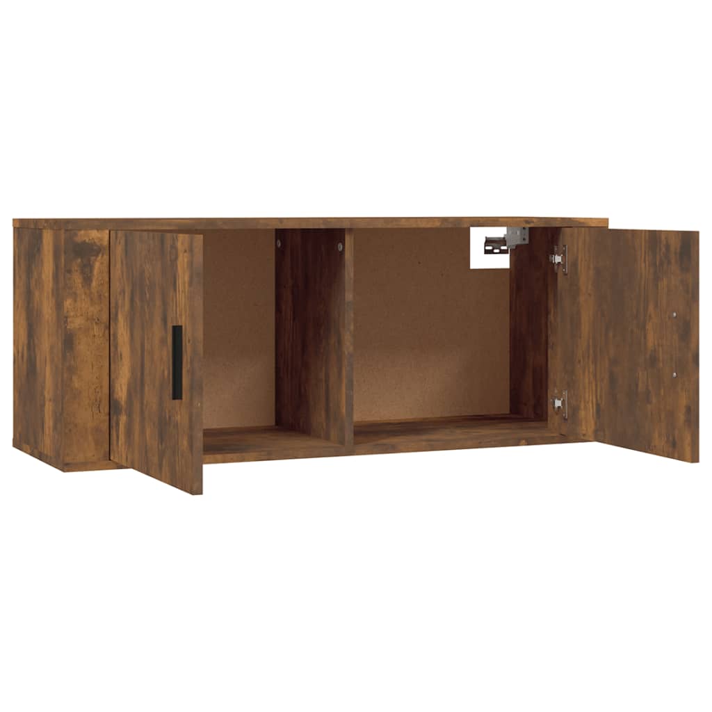 TV-Wandschrank Räuchereiche 100x34,5x40 cm