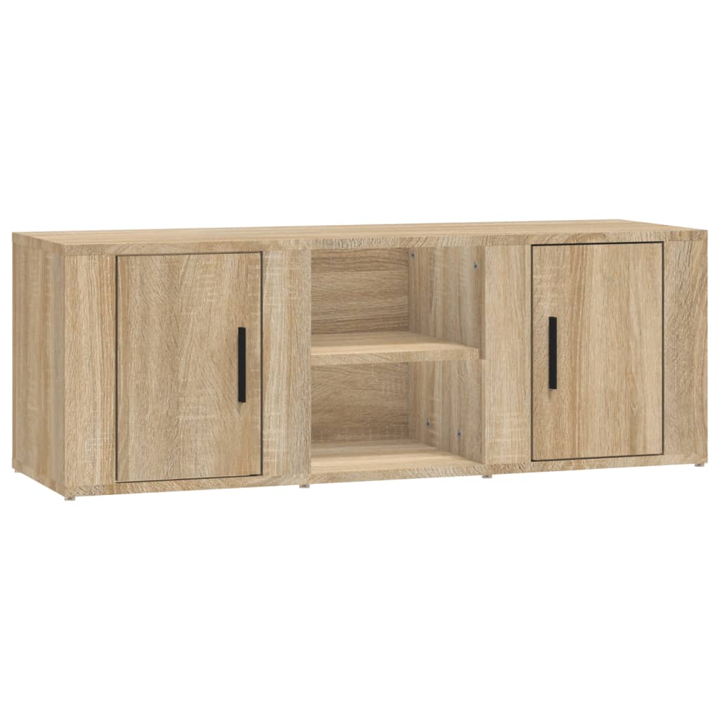 TV-Schrank Sonoma-Eiche 100x31,5x35 cm Holzwerkstoff