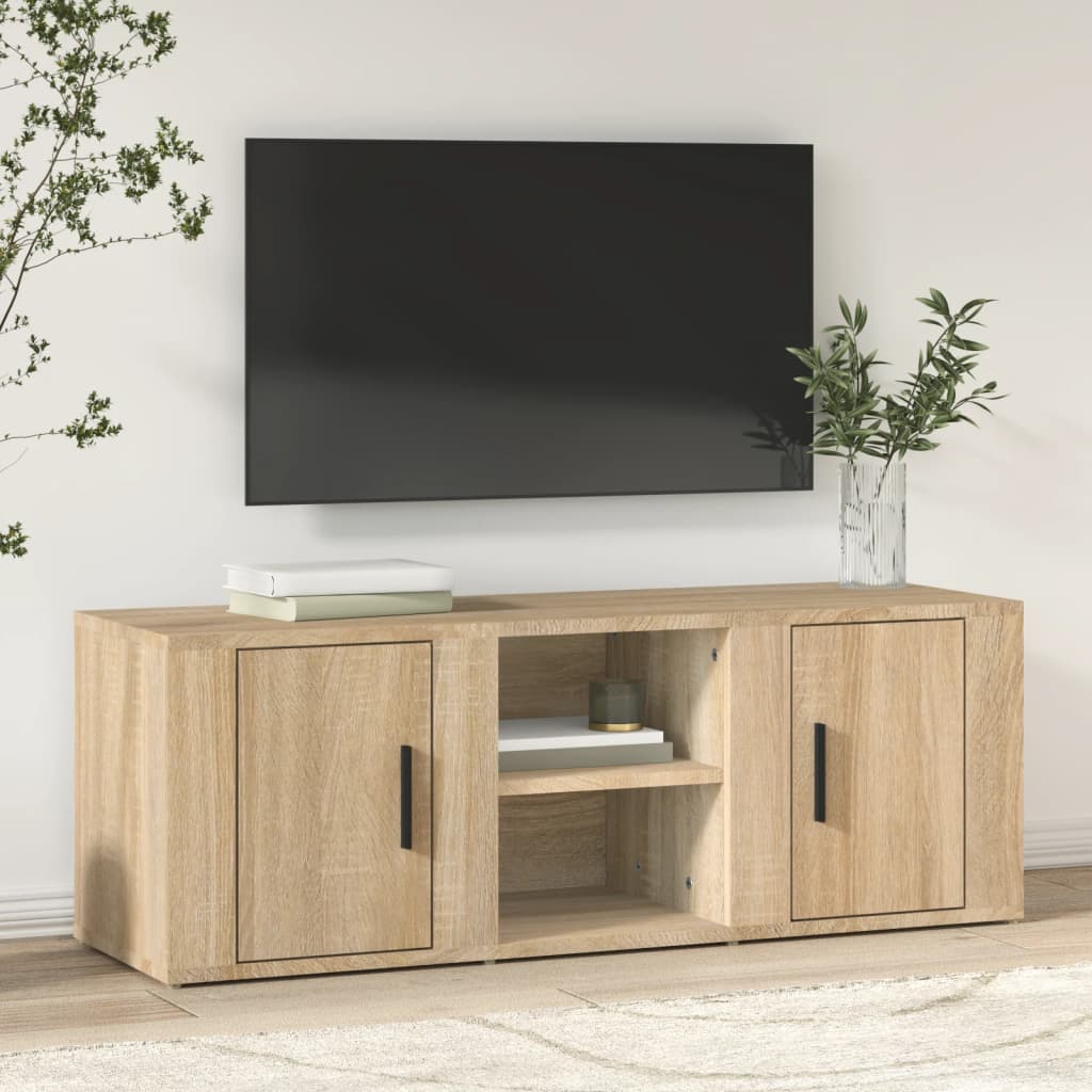 TV-Schrank Sonoma-Eiche 100x31,5x35 cm Holzwerkstoff