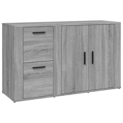Sideboard Grau Sonoma 100x33x59,5 cm Holzwerkstoff