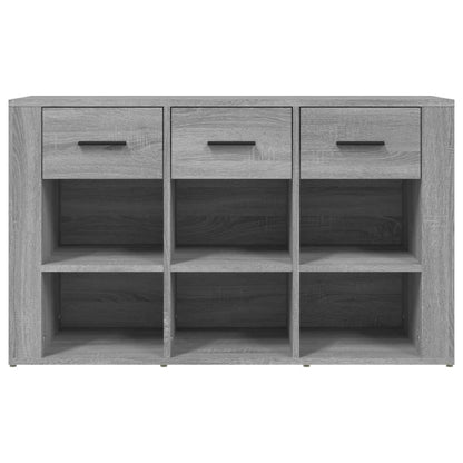 Sideboard Grau Sonoma 100x30x59,5 cm Holzwerkstoff