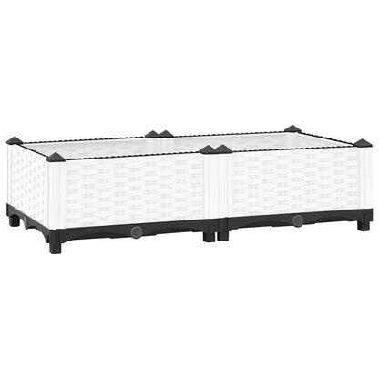 Hochbeet 80x40x23 cm Polypropylen