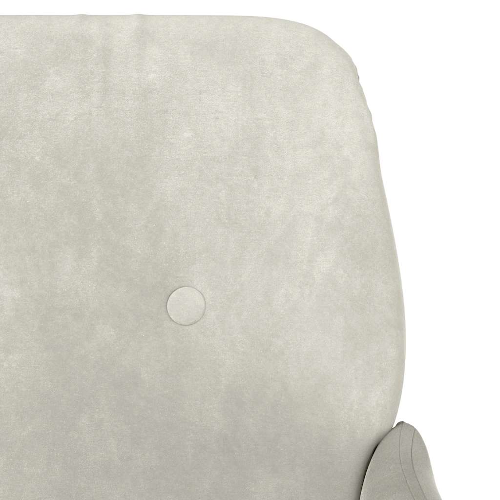 Sessel Creme 62x79x79 cm Samt