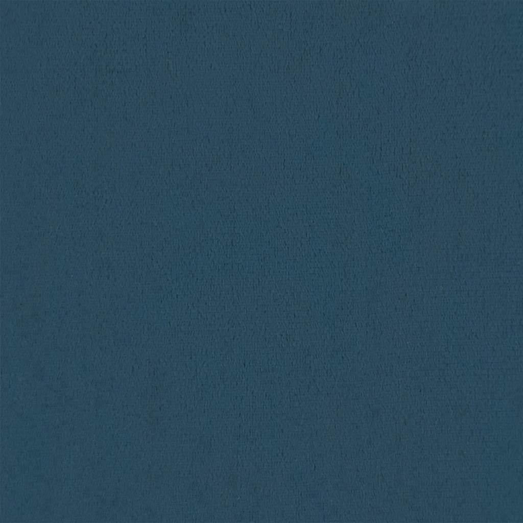 Sessel Blau 63x76x80 cm Samt