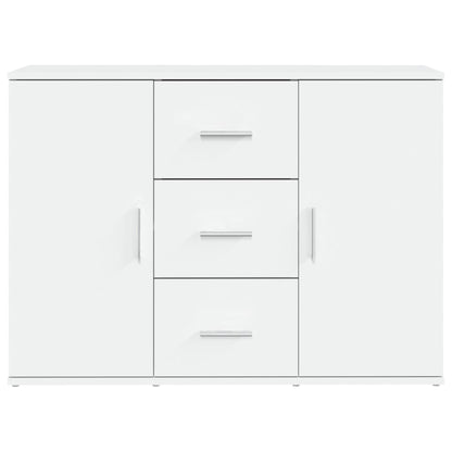 Sideboard Weiß 91x29,5x65 cm Holzwerkstoff