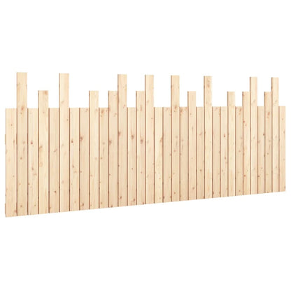 Wand-Kopfteil 204x3x80 cm Massivholz Kiefer