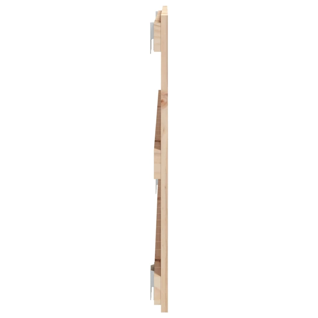 Wand-Kopfteil 108x3x60 cm Massivholz Kiefer