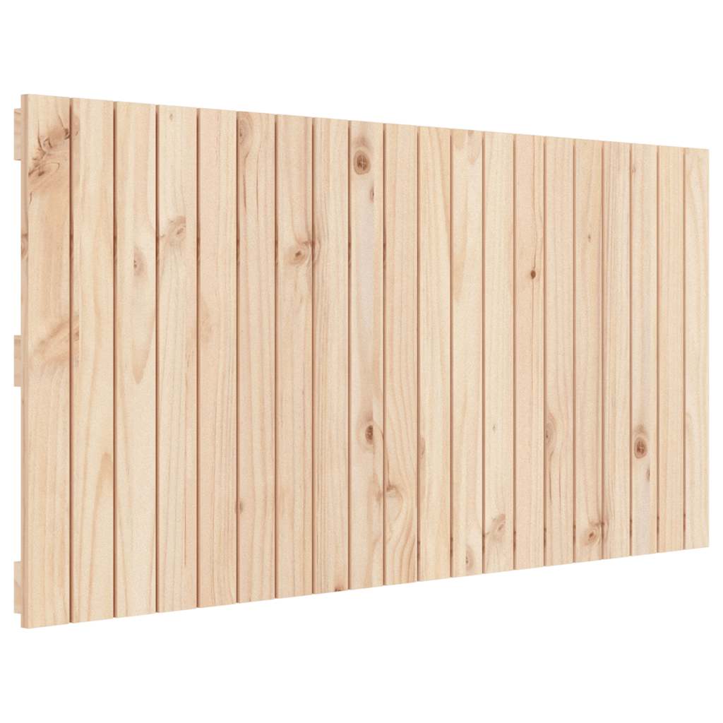 Wand-Kopfteil 127,5x3x60 cm Massivholz Kiefer