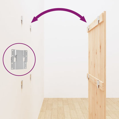 Wand-Kopfteil 95,5x3x110 cm Massivholz Kiefer