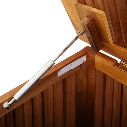Gartenbox 150x80x75 cm Massivholz Akazie