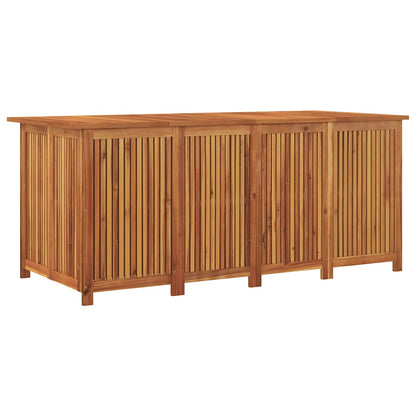 Gartenbox 200x80x75 cm Massivholz Akazie