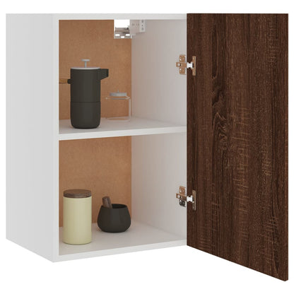 Hängeschrank Lyon Braun Eichen-Optik 39,5x31x60 cm Holzwerkstoff