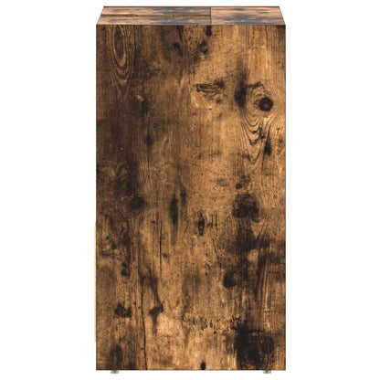 Badschrank Räuchereiche 60x33x61 cm Holzwerkstoff