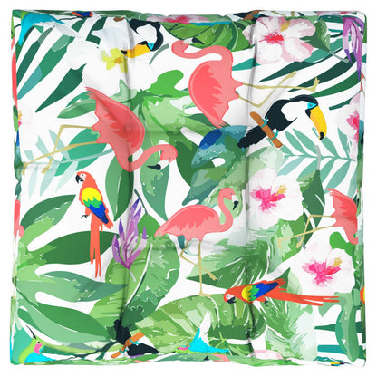 Palettenkissen Mehrfarbig 80x80x12 cm Stoff