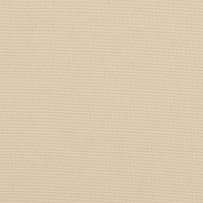 Palettenkissen Beige 120x80x12 cm Stoff