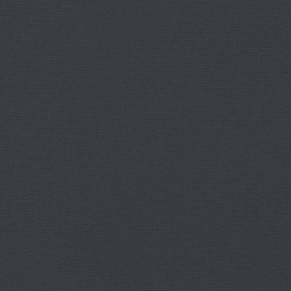 Palettenkissen Schwarz 60x40x12 cm Stoff