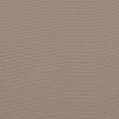 Palettenkissen Taupe 70x40x12 cm Stoff