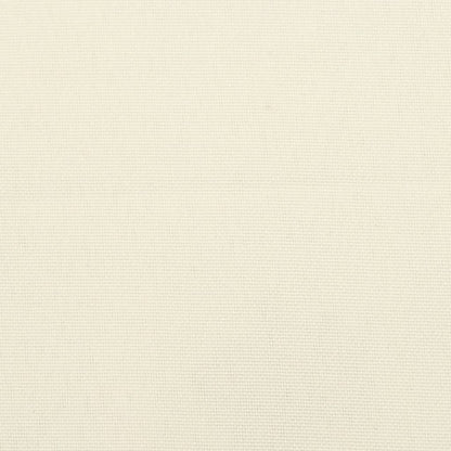 Palettenkissen Creme 120x40x12 cm Stoff